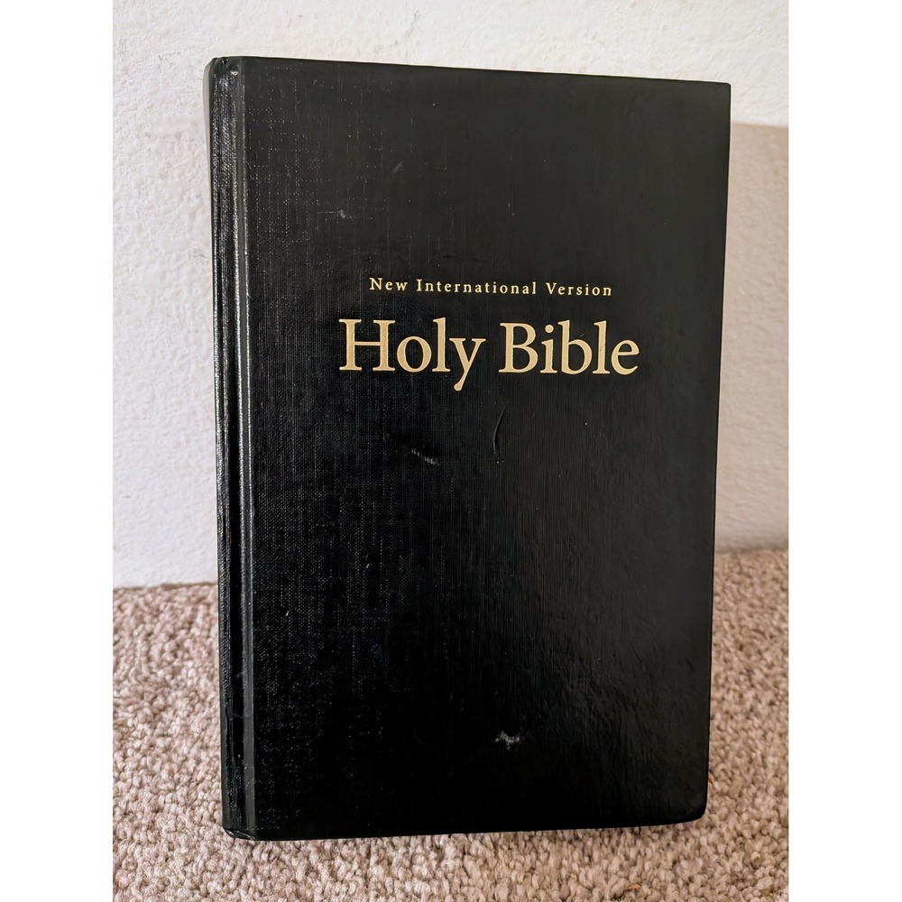 NIV Holy Bible New International Version Black‎ Hardcover Zondervan